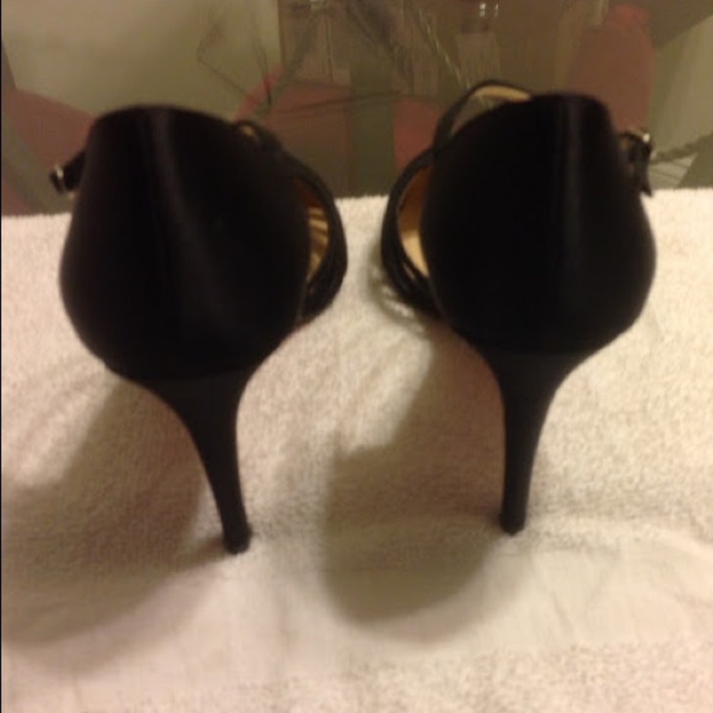 Christian Louboutain Laser-Cut Strappy Heels - Picture 4 of 8